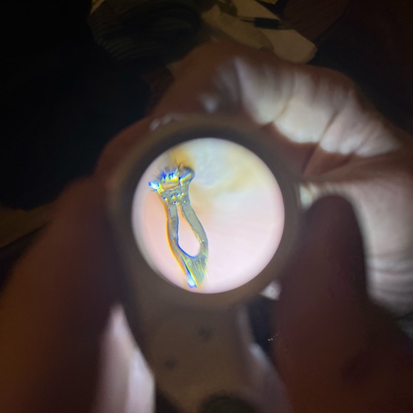 Beautiful Estate 14k Panther-link Diamond crisscross Bracelet - Picture 6 of 7